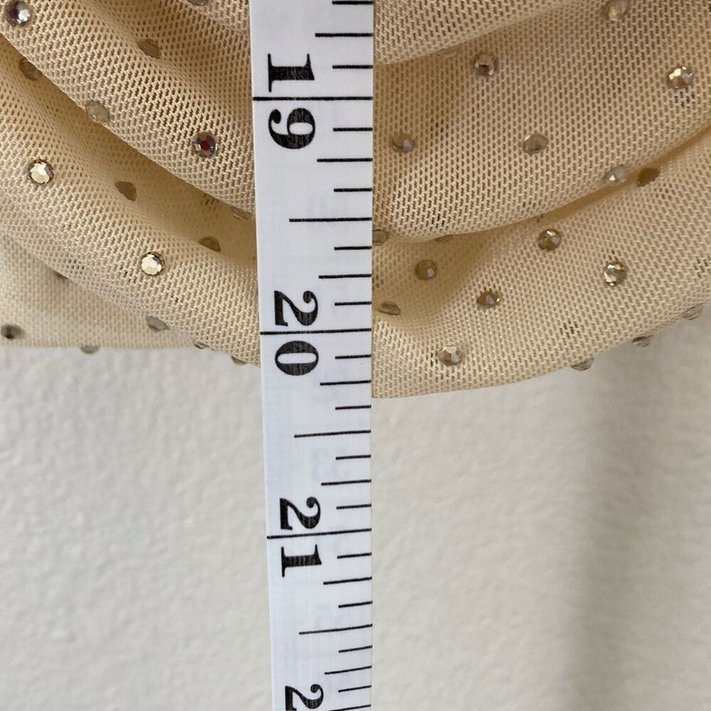 AFRM Rhinestone Ruched Skirt Size Medium (H7) - Picture 7 of 10